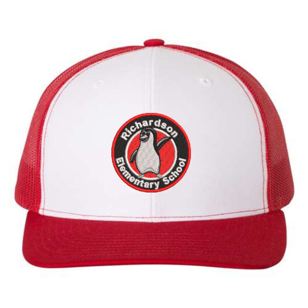 Richardson Adjustable Snapback Trucker Cap - Embroidered Logo Richardson Adjustable Snapback Trucker Cap - Embroidered Logo Thumbnail
