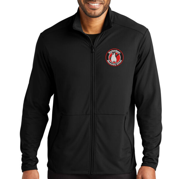 Port Authority Accord Stretch Fleece Full Zip - Embroidered Logo Thumbnail