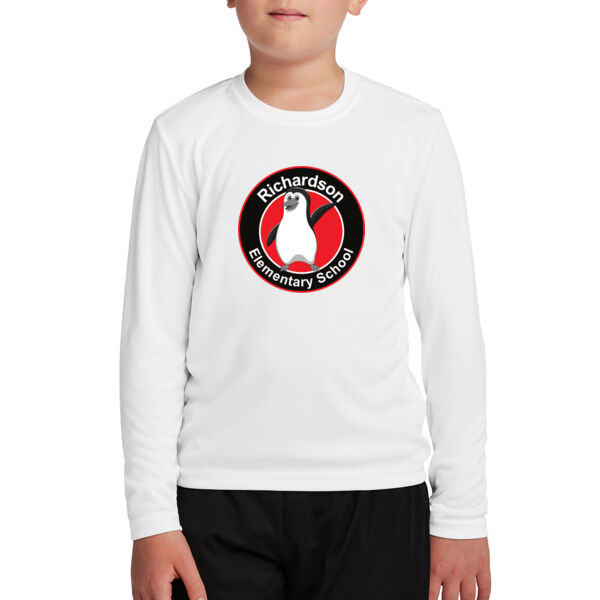 Sport-Tek Youth Long Sleeve PosiCharge Competitor Tee - Printed Logo Thumbnail