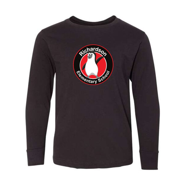 LAT Youth Fine Jersey Long Sleeve Tee - Printed Logo Thumbnail